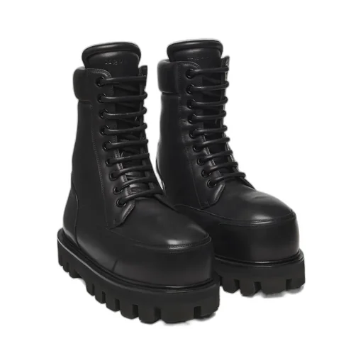 Parachute Lace-Up Ankle Boots