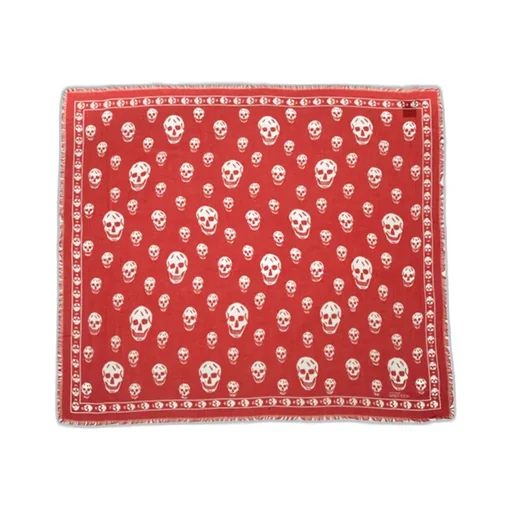 Skull Print Scarf