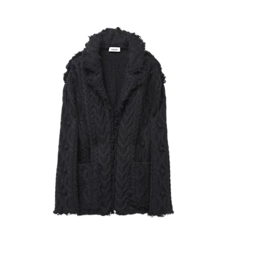 Cable-Knit Cardigan