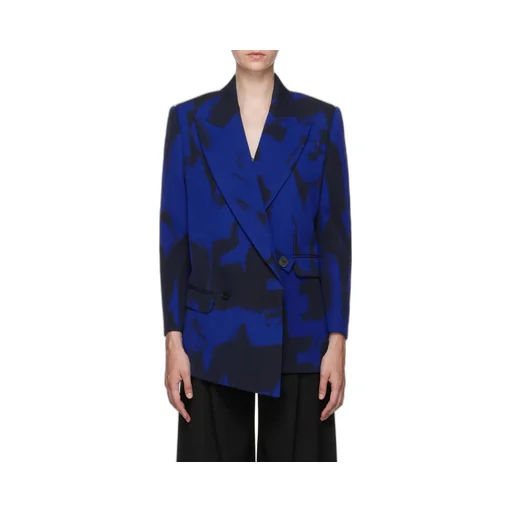 Double-Breasted Wool Blazer