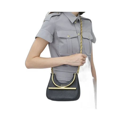 Cross-Bar Mini Tote Bag