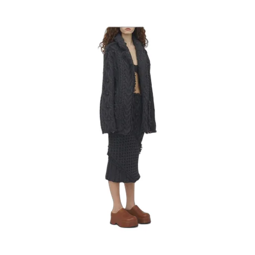 Cable-Knit Cardigan