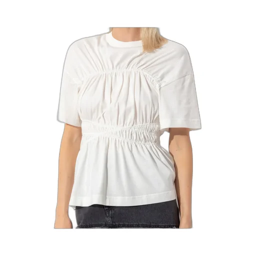 Gathered Crewneck T-Shirt