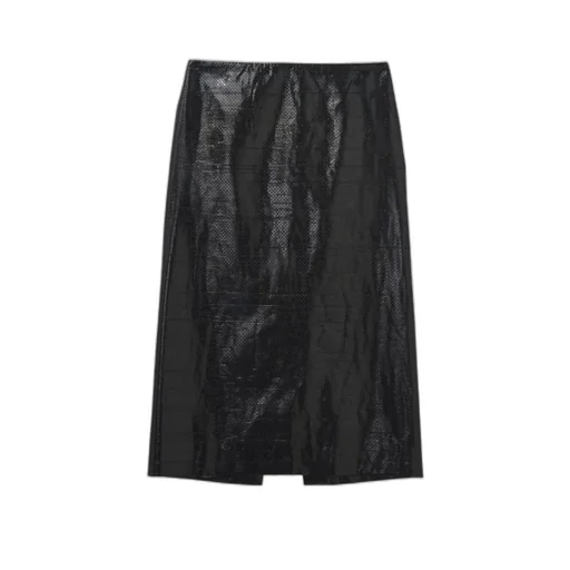 Tarpaulin Pencil Skirt