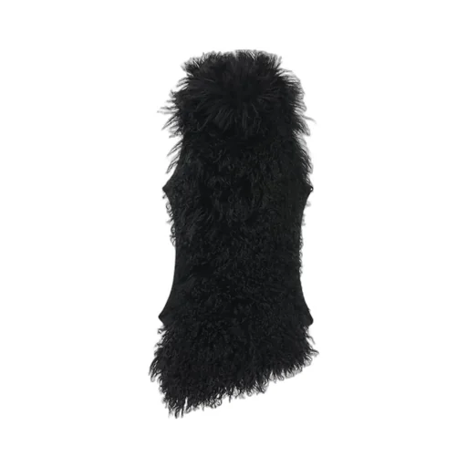 Shearling Sleeveless Top