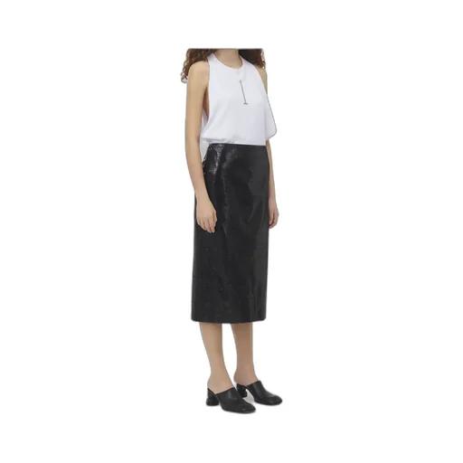 Tarpaulin Pencil Skirt
