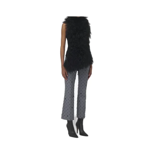 Shearling Sleeveless Top