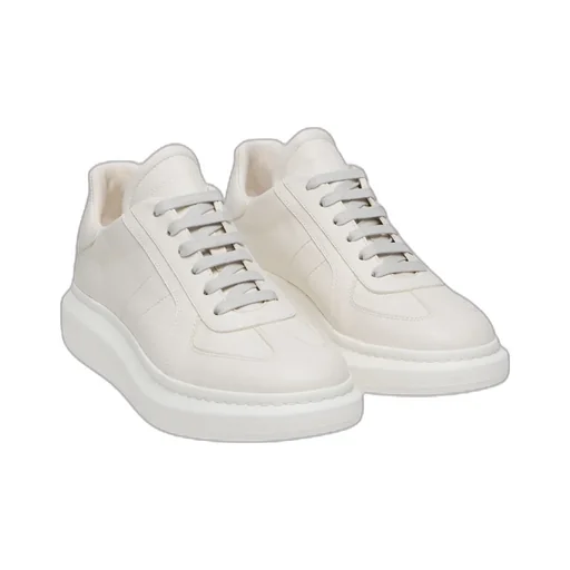 Oversized Retro Lace-Up Sneakers