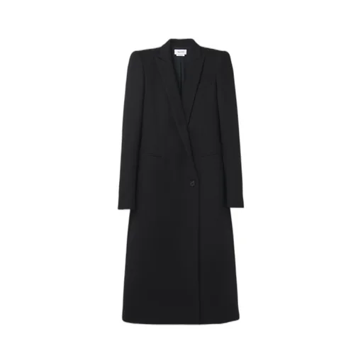 Stacked Shoulder Tailored Coat