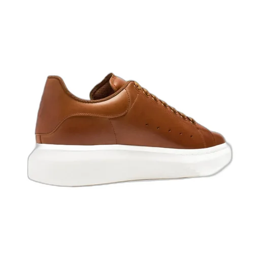 Oversized Retro Lace-Up Sneakers