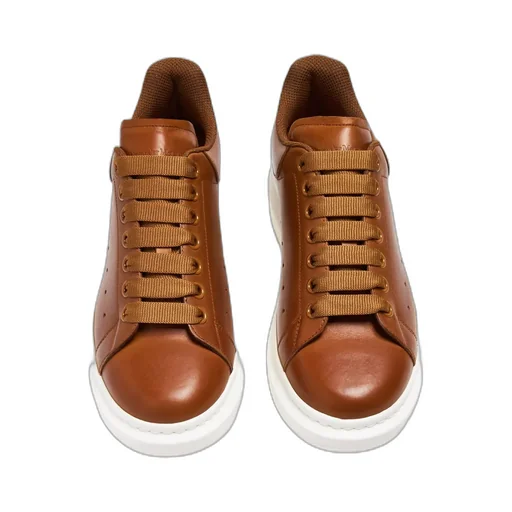 Oversized Retro Lace-Up Sneakers