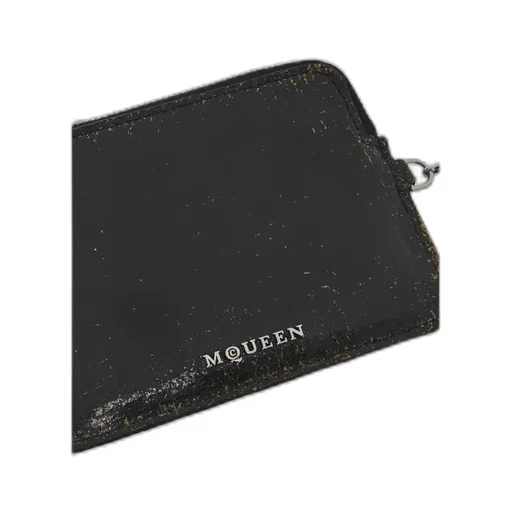 Logo Printed Zipped Wallet