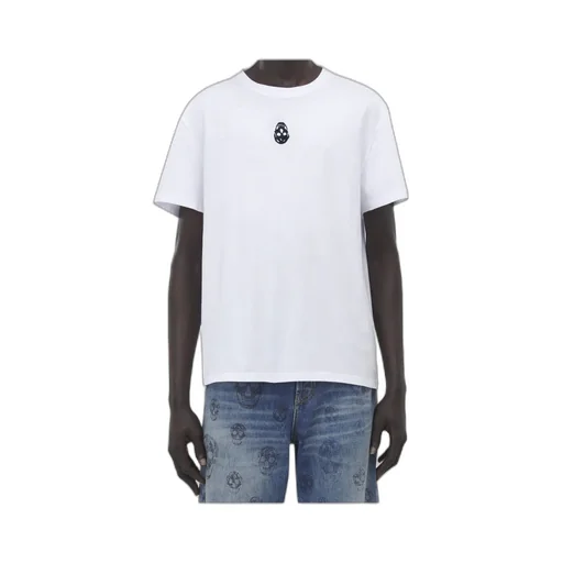 Skull Embellished Crewneck T-Shirt