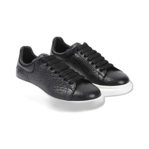 Round Toe Lace-Up Sneakers