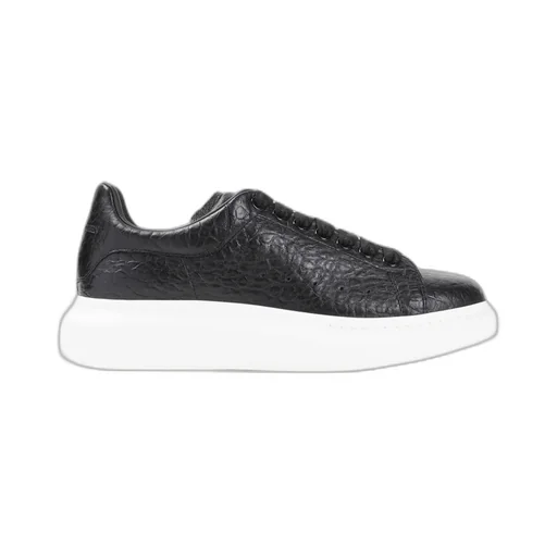 Round Toe Lace-Up Sneakers