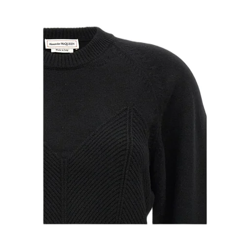 Chevron Corset Crewneck Jumper