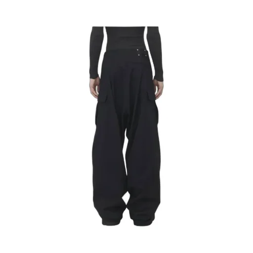 Pleated Cargo Trousers