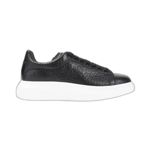 Round Toe Lace-Up Sneakers