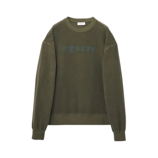 Logo Embroidered Crewneck Sweatshirt