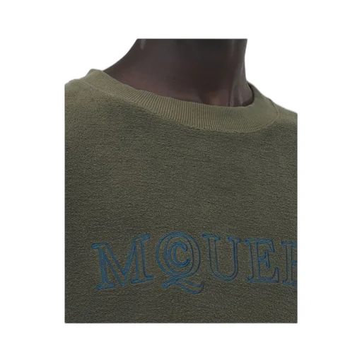 Logo Embroidered Crewneck Sweatshirt