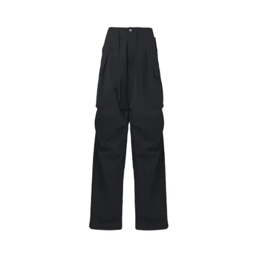 Pleated Cargo Trousers