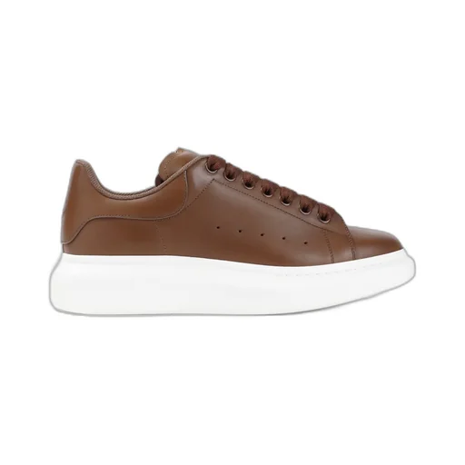 Round Toe Lace-Up Sneakers
