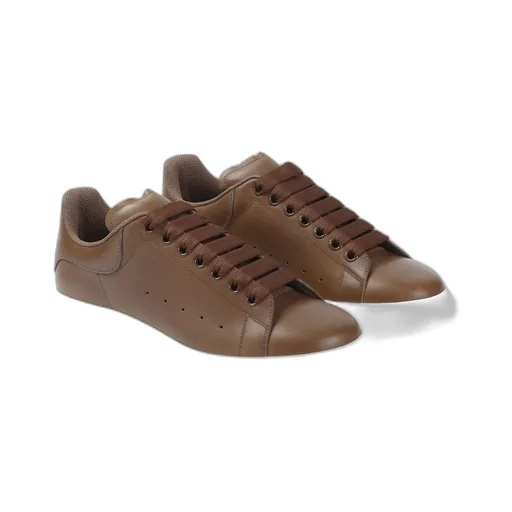 Round Toe Lace-Up Sneakers