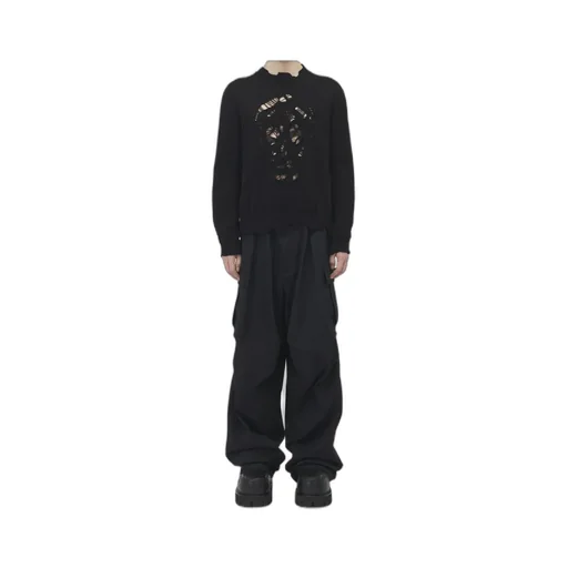 Distressed Skull Jumper