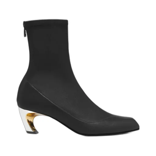 Pointed-Toe Ankle Boots