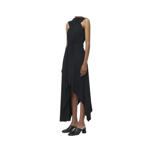 Asymmetric Gathered Dress