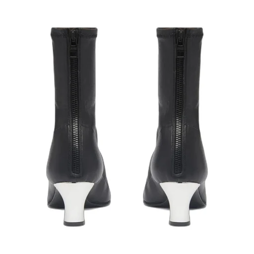 Pointed-Toe Ankle Boots