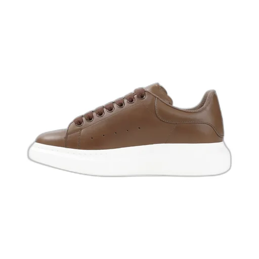 Round Toe Lace-Up Sneakers