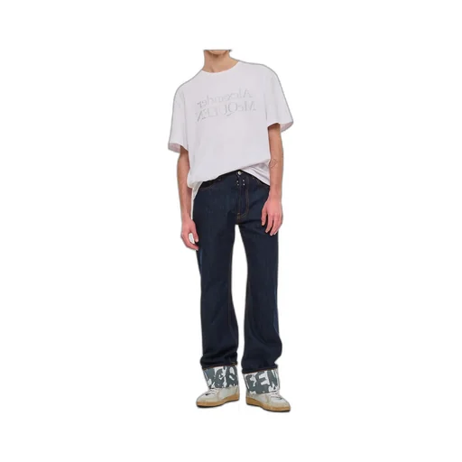 Graffiti Straight Jeans