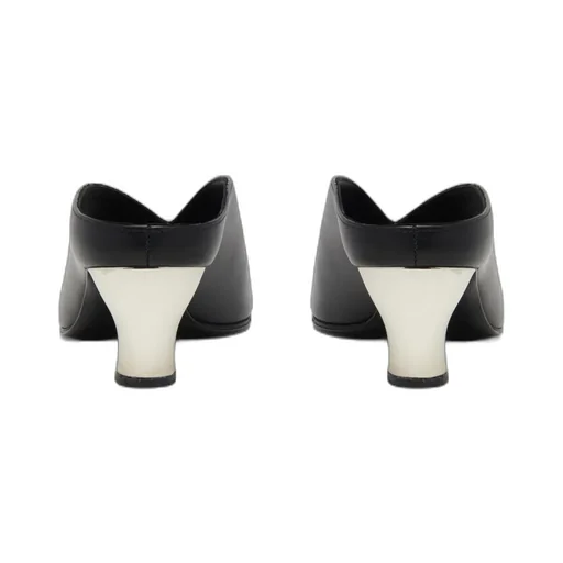 Open-Toe Slip-On Mules