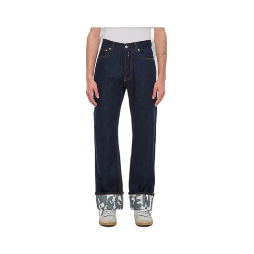 Graffiti Straight Jeans