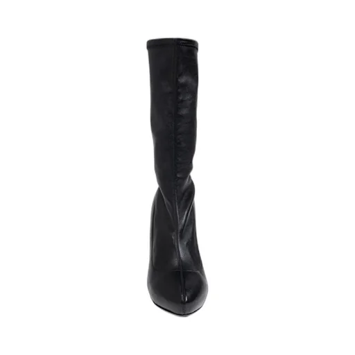 Pointed-Toe Platform Boots