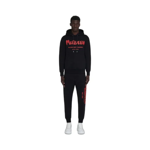 Graffiti Printed Track Trousers