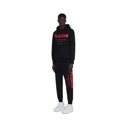 Graffiti Printed Track Trousers