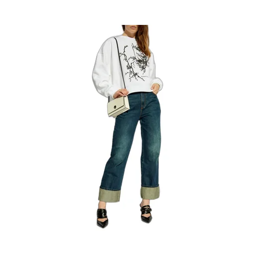 Graphic Printed Crewneck Sweatshirt