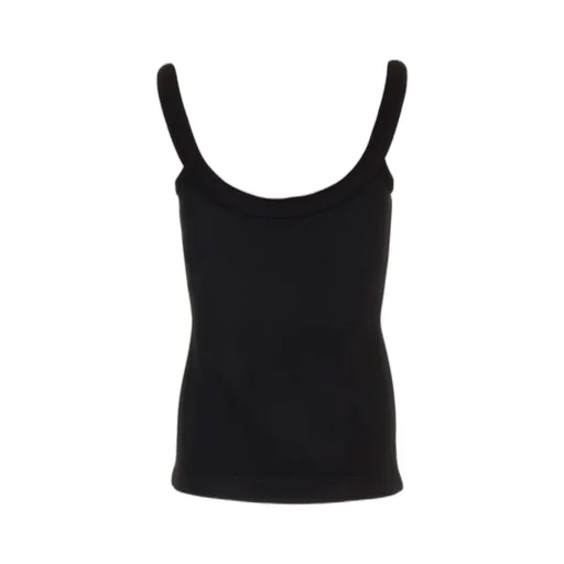 3D-Detailed Sleeveless Ribbed Top