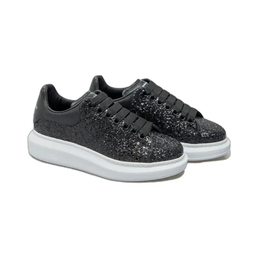 Sequin-Embellished Low-Top Sneakers