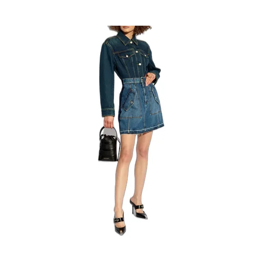 Buttoned Denim Jacket