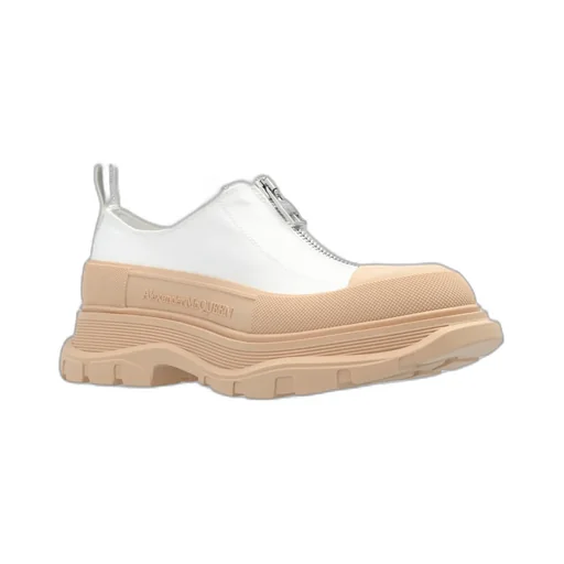 Zipped Platform Sneakers