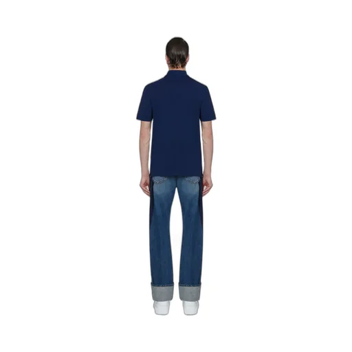 Classic Band-Detailed Polo Shirt