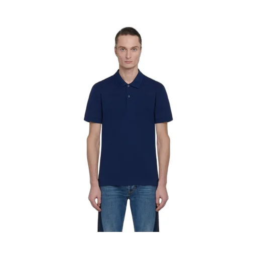 Classic Band-Detailed Polo Shirt