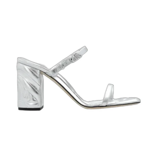Seal Strap-Detailed Slip-On Mules