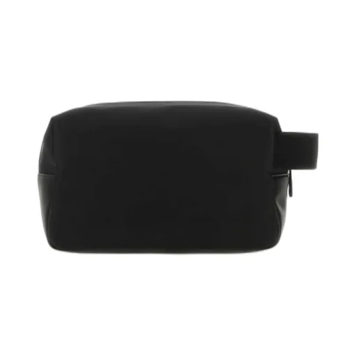 Logo Printed Zipped Toiletry Bag