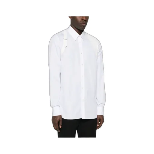 Harness Buckle Detailed Buttoned Shirt