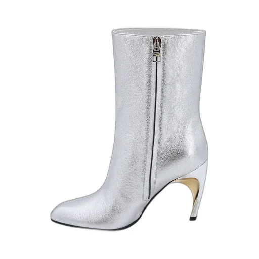 Armadillo Side-Zipped Ankle Boots