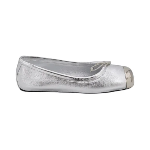 Bow-Detailed Ballerina Flat Shoes